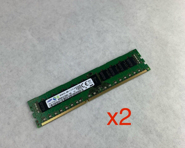 Samsung M393B1G73QH0-YK0 1411 Server Memory 8GB (Lot of 2)