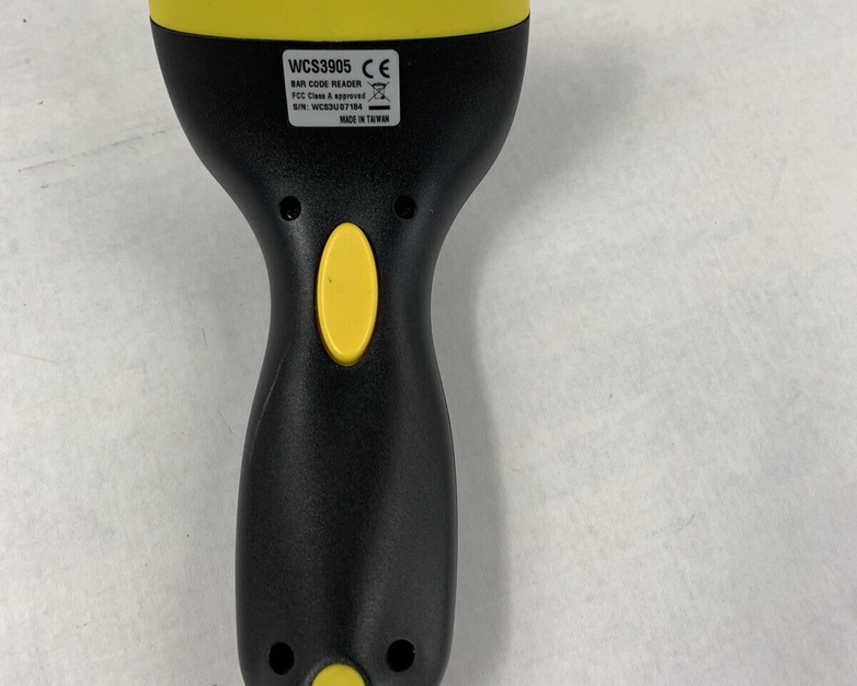 Lot of 4 Wasp WCS3905 Barcode Scanner