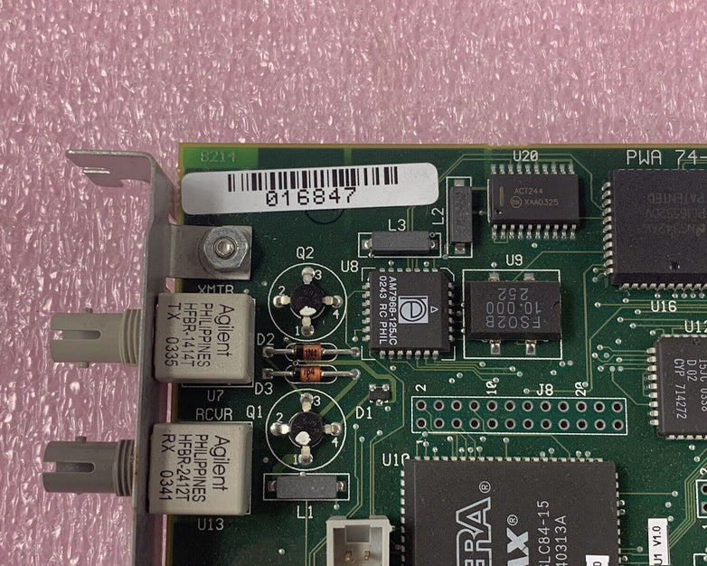 Kodak PWA 74-0401-8213-6 REV D Image Management Fiber Optic Card