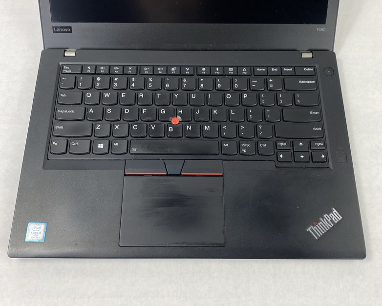 Lenovo ThinkPad T480 Core i5-8350U 1.70 GHz 8 GB RAM 14" No Battery No HDD No OS