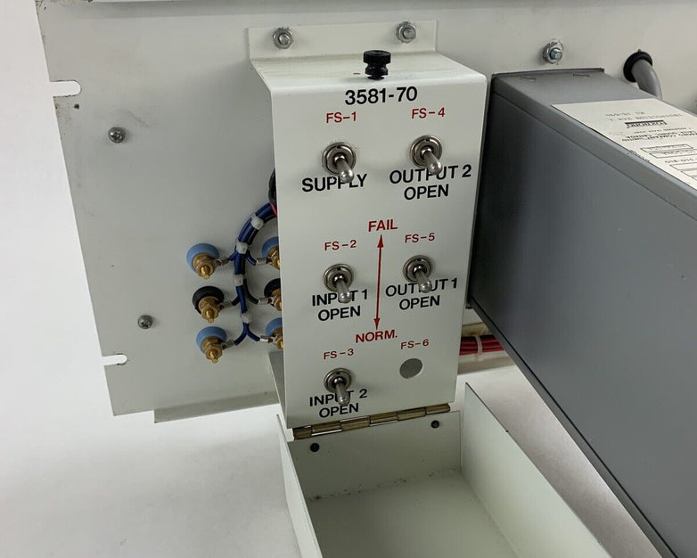 Lab-Volt 3581-70 Industrial Dual Alarm Panel Untested