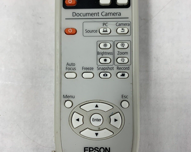 Lot of 3 Epson Projector Remote Controller 153867200