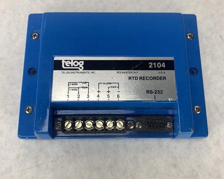 Telog Instruments 2102-42 Current Loop Recorder W/RS-232 Interface