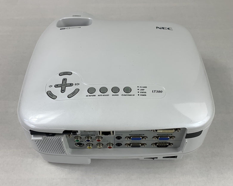 NEC LT380 LCD Projector - Parts or Repair Needs New Lamp
