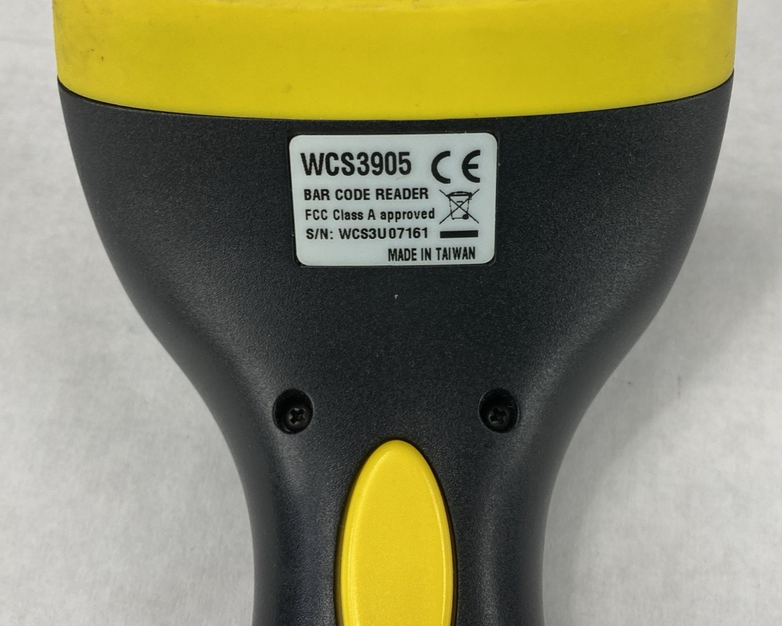 Wasp WCS3905 Corded USB Bar Code Reader Tested Lot of 4
