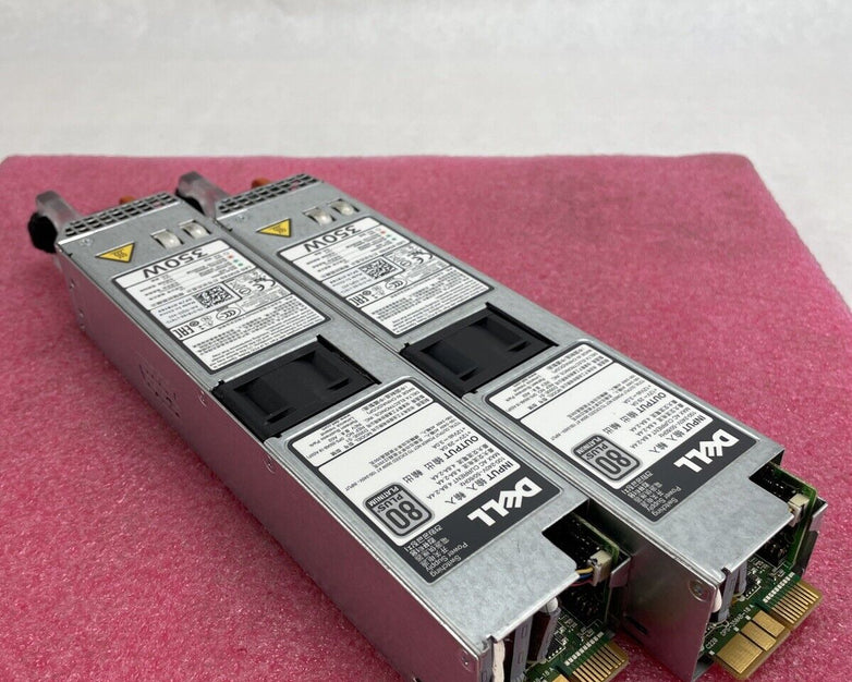 Dell Switching Power Supply D350E-S1 Y8Y65 350W Lot of 2