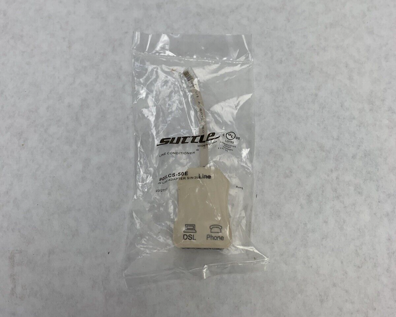 Lot of 3 Suttle 900LCS-50E In-Line Adapter Single Line