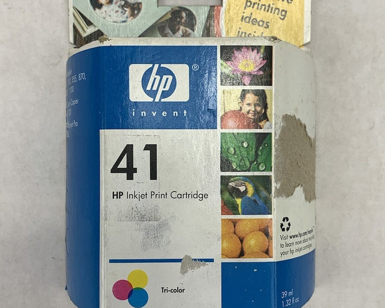 HP 51641A 41 Tri-Color Ink Cartridge Exp. 2006 (Lot of 2)