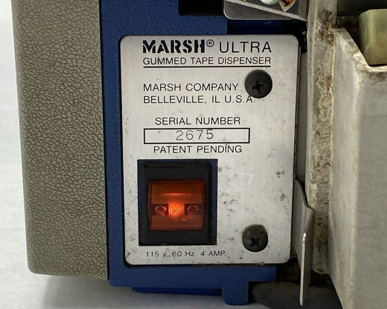 Marsh Ultra Taper Gummed Tape Dispenser - Parts or Repair