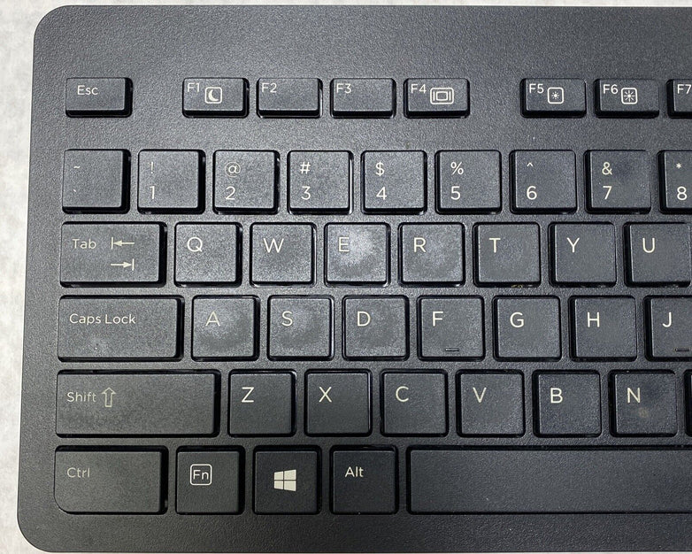 HP PH0U Slim USB Wired 105 key QWERTY Keyboard Black