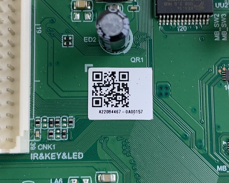 Logic Board For Smart Board 6086s-V3 Smart 1035504-04 T.MT9950.72 Tested & Reset