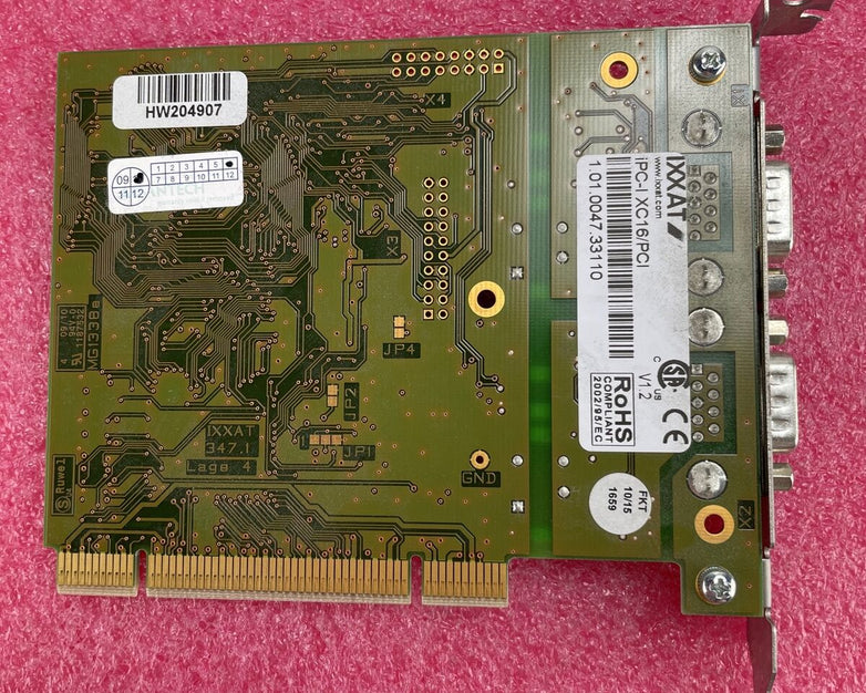 IXXAT iPC-I XC16/PCI Intelligent PC/CAN Interface Board