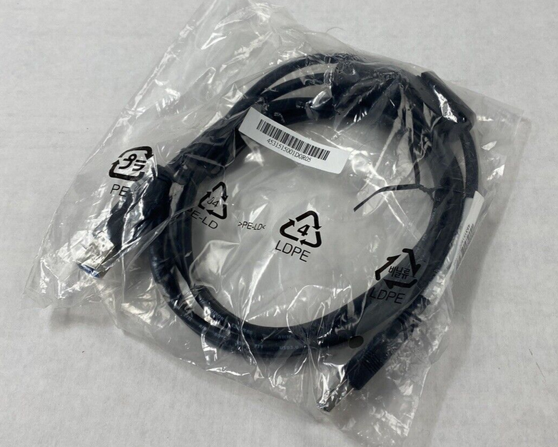 Lot of 4 HP 389G1758LAAFAB01 Super Speed 3.0 USB Type A to USB Type B 6 Feet