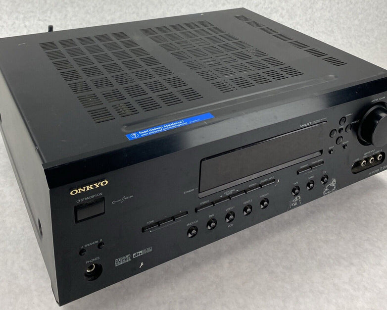 Onkyo TX-SR502 Home Theatre AV Receiver FOR PARTS SPARES REPAIRS NO SOUND