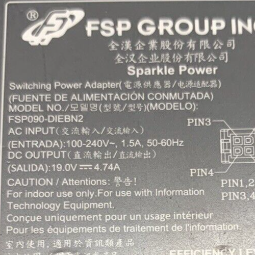 Lot of 3 FSP Group FSP090-DIEBN2 19V 4.74A Power Adapter