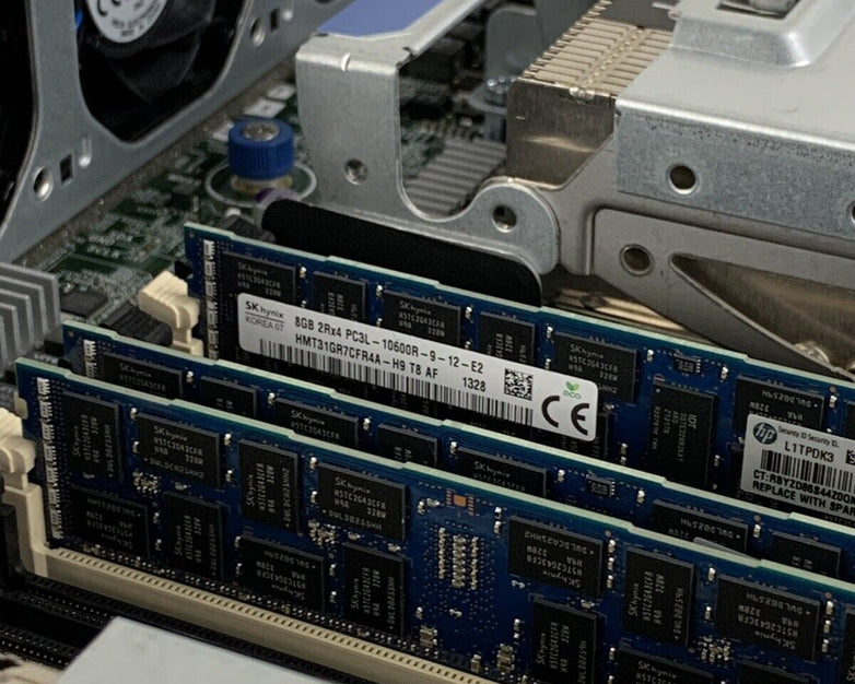 HP ProLiant DL380p Gen8 Server 2x E5-2630 2.3 GHz 48 GB RAM NO HDD NO OS