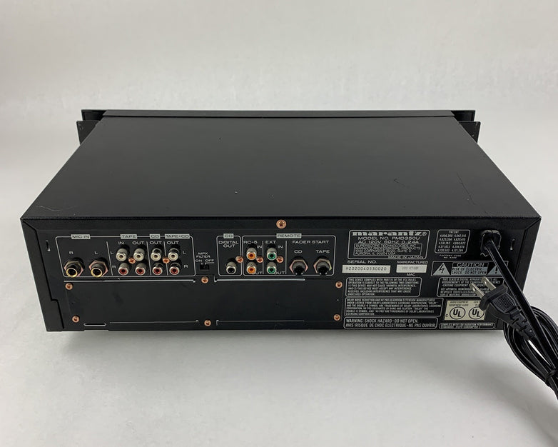 Marantz PMD350 Combination CD Player & Cassette Deck Tested