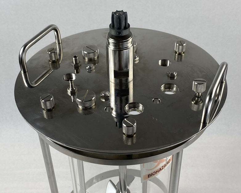 Sartorius 8L Liter Glass Vessel Bioreactor