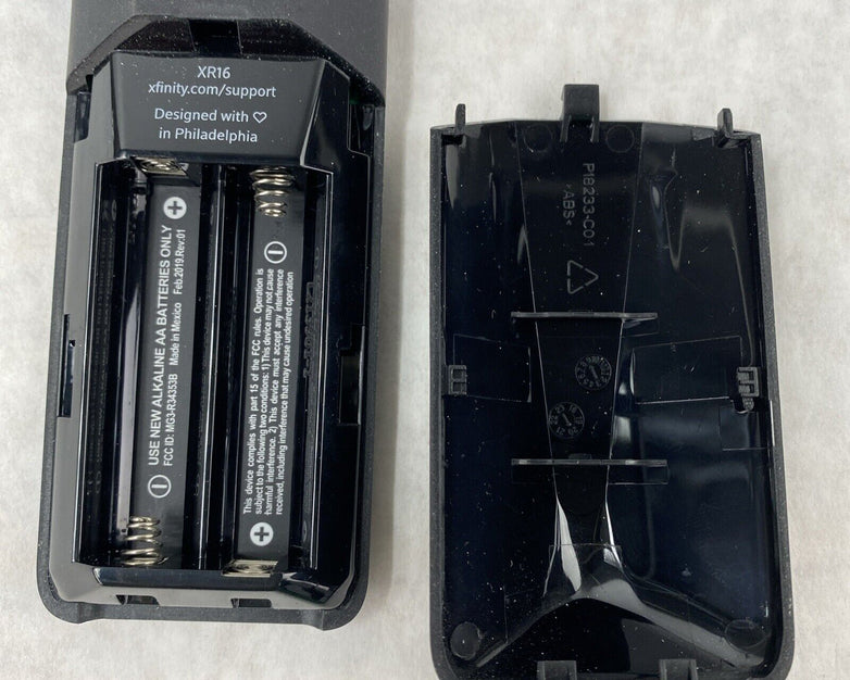 Lot( 2 ) Xfinity XR16 Comcast Remote Control R34353B for Flex Streaming Box