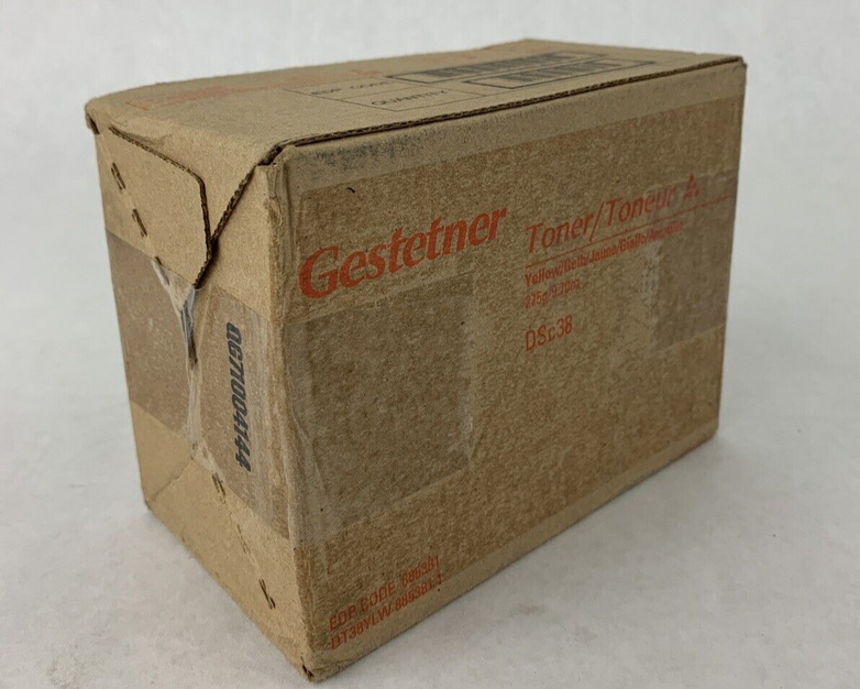 New OEM Sealed Gestetner 885381 DSc38 Yellow Toner Cassette