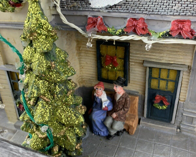 Vintage Hometown Timeless Moments Christmas Train Station