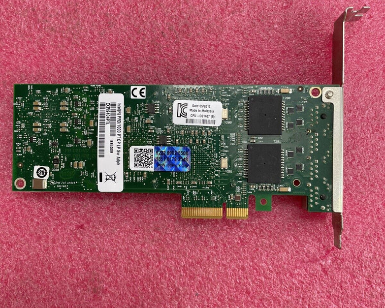 Intel Pro/1000 PT QP LP Svr Adptr