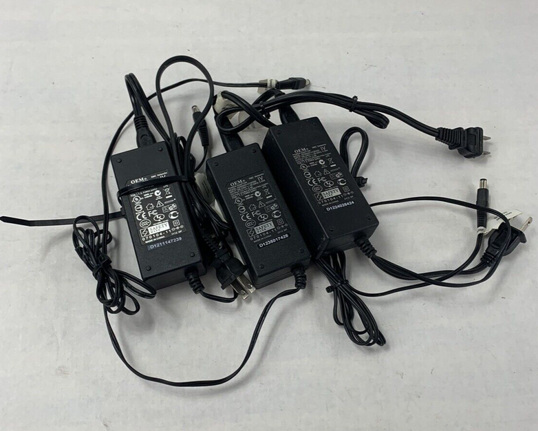 Lot 3 OEM AC Adapter 24W 12V 2.0A ADS0243-U120200