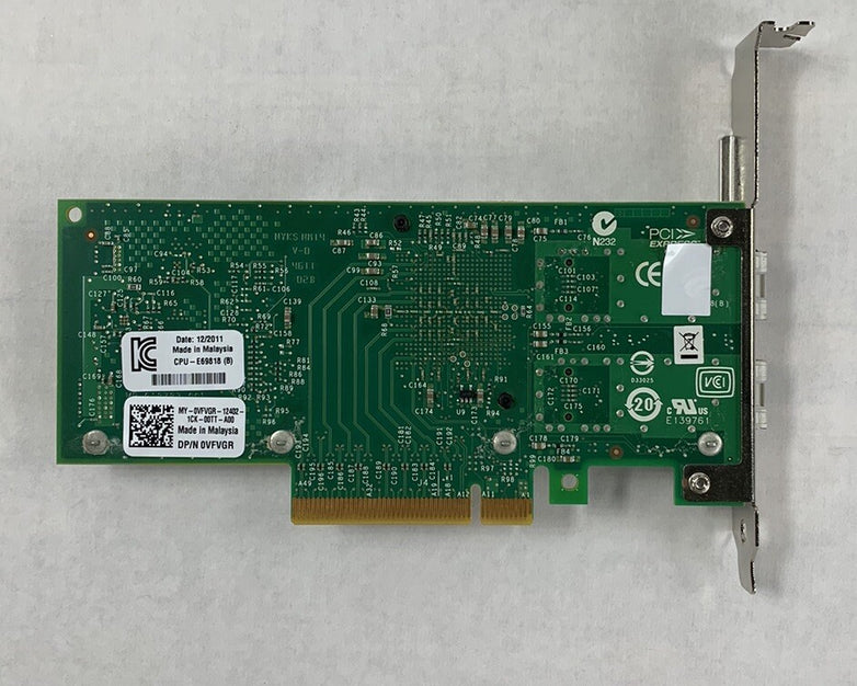 Intel X520-DA2 CPU-E69818 Network Ethernet Server Adapter 2-Ports