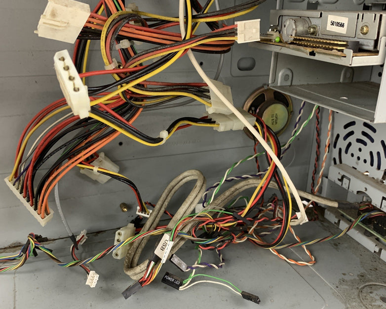 Bytewize Retro Computer Desktop Barebones Chassis w/ ATX-300GU Power Supply
