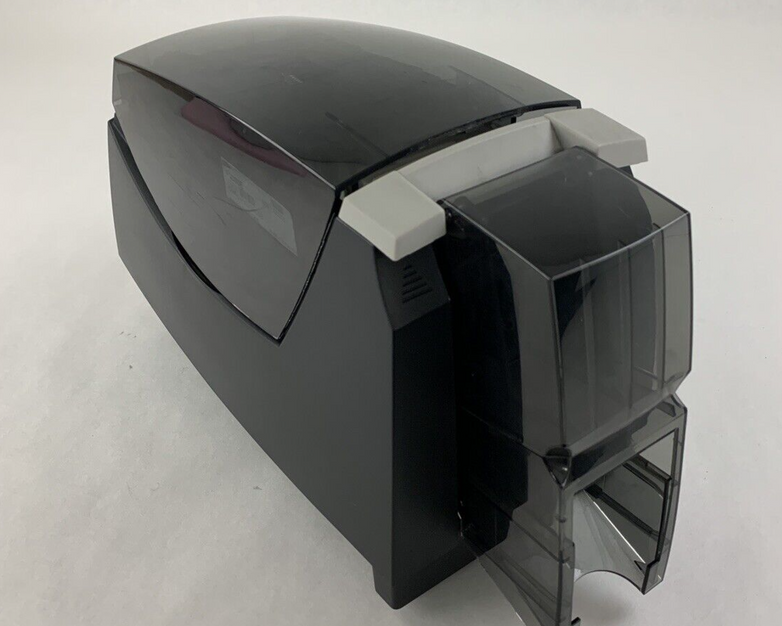 Polaroid P3000E Single-Sided Multi-Color ID Card Printer Power Tested No Ribbon