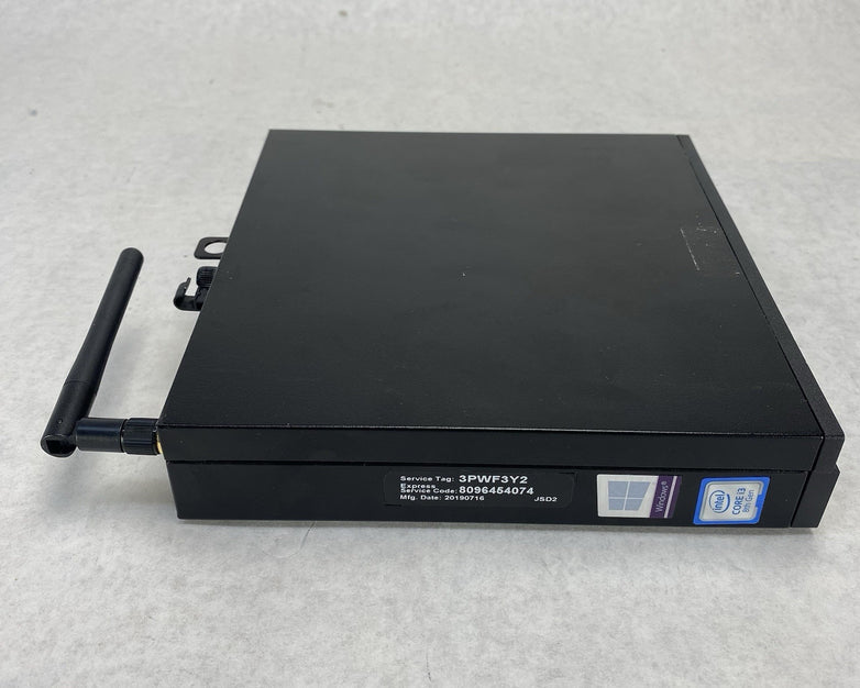 Dell OptiPlex 7060 Micro Intel Core i3-8100T 3.1GHz 8GB RAM No HDD/OS/Power Cord
