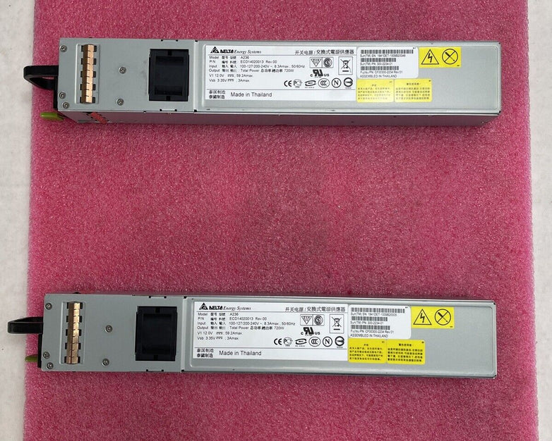 Delta Energy Systems A236 ECD14020013 REV 0 720W Power Supply Lot of 2