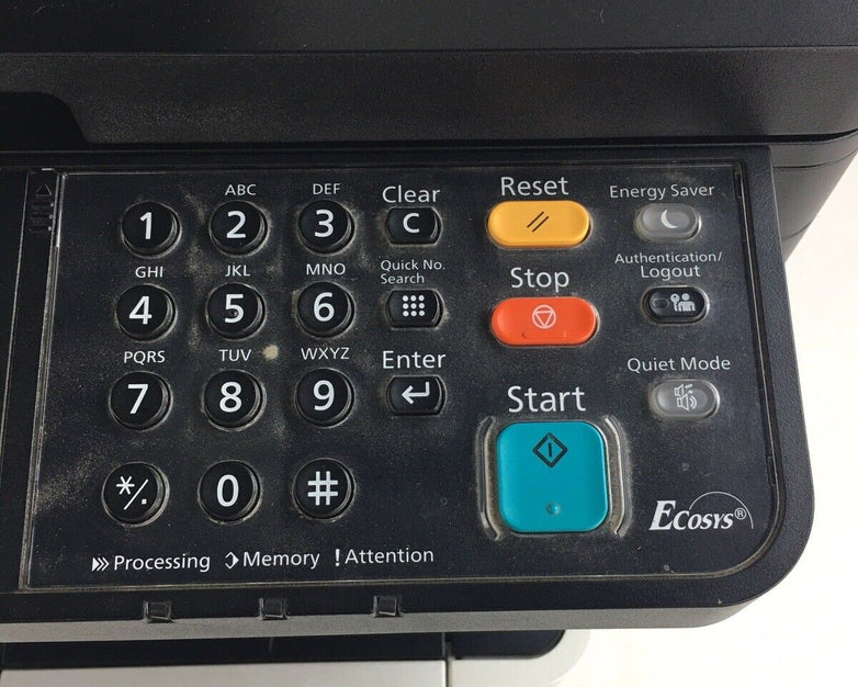 Kyocera ECOSYS M2640idw All-in-One Monochrome Laser Printer Tested Bad Wireless