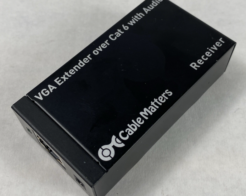 Cable Matters Model 103004 VGA Extender Over Cat 6 With Audio Receiver Only