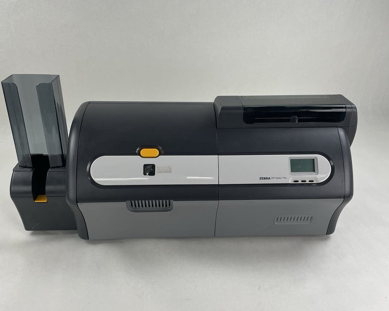 Zebra ZXP Series 7 Pro ID Card Printer Double Sided Color Ethernet Tested