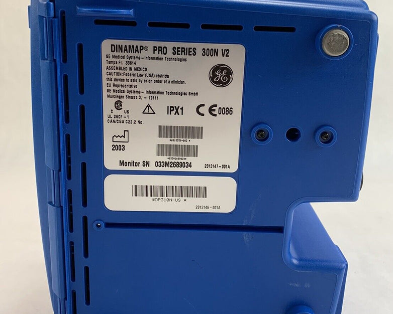 GE DP310N-US Dinamap Pro Series 300N V2 Vital Signs Monitor