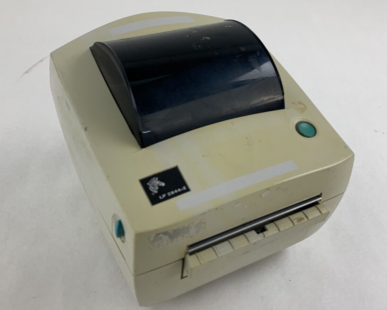 Zebra LP2844-Z Thermal Label Printer Serial Parallel USB Tested No Power Supply