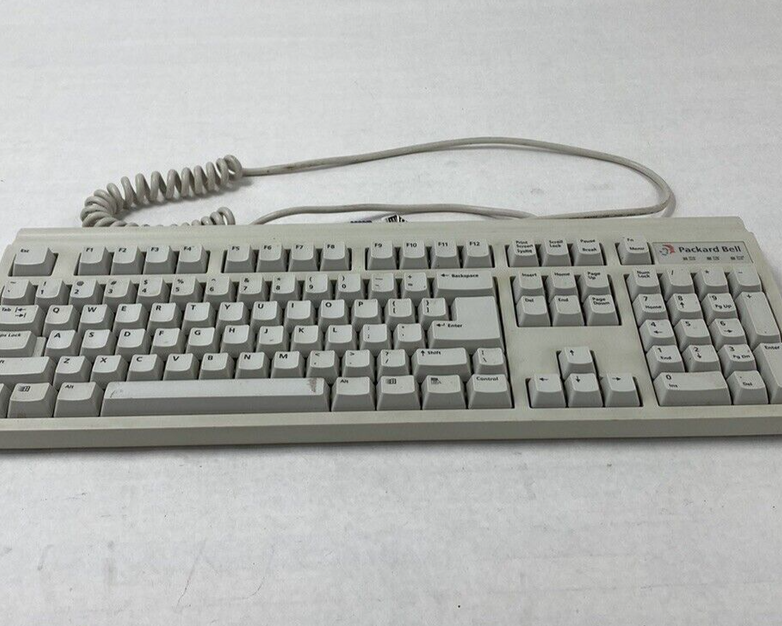 Packard Bell Model SK-2100W PS/2 Keyboard For Parts or Repair