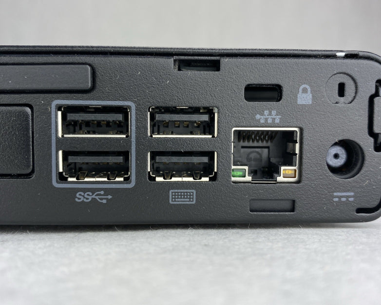 HP EliteDesk 800 G3 Mini Quad Core i5-7500T 2.70GHz 1X8GB RAM WiFi No AC HDD OS