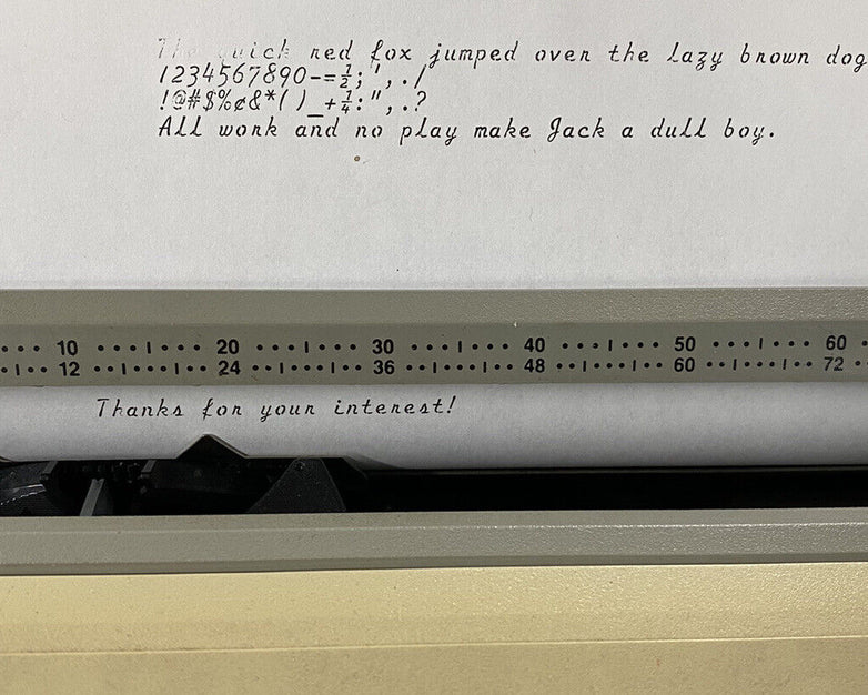 Smith Corona Electric Typewriter XD 7700 Word Processor Dictionary