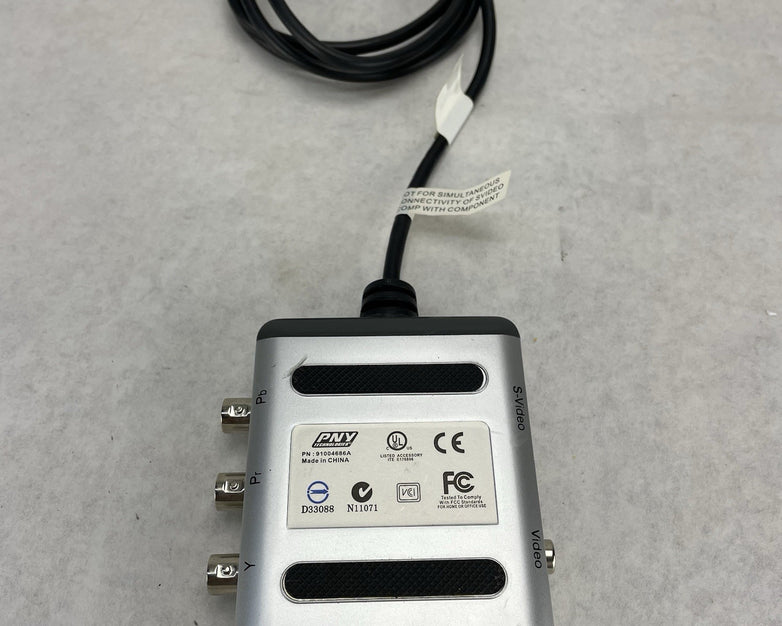 PNY Technologies 91004686A HDTV Video Adapter Breakout Box Untested