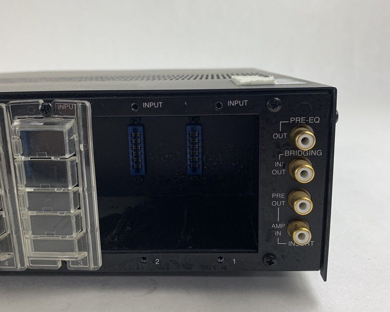 Bogen V150 Power Vector Modular Input AMP 150W Power Tested No Input Card