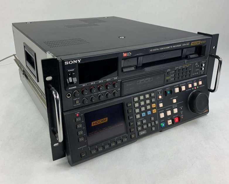 Sony HDW-500 HDCAM HD Digital Videocassette Recorder Error Code A3