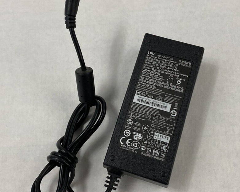 Lot of 2 TPV ADPC1236 12V 3.0A AC Adapter