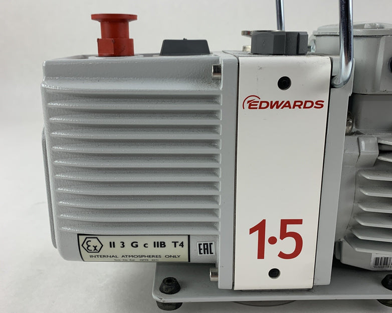 Edwards Model E2M1.5 Vacuum Pump Parts and Repair Oil Drained