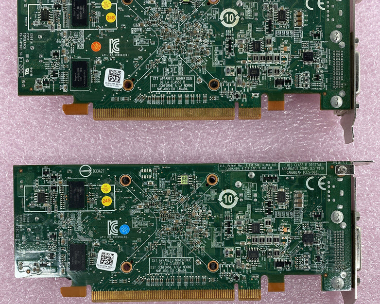 Dell 01CX3M 512MB ATI Radeon HD6350 DMS-59 Video Cards 109-C09057-00 (Lot of 6)