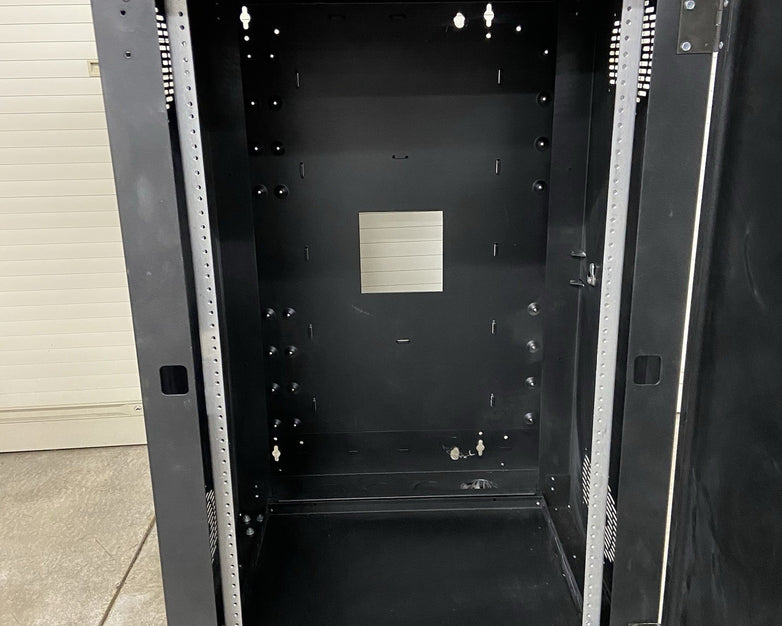 CPI Chatsworth 11840-736 Black Cube-it Wall Cabinet H36" X W24" X D24" With Keys