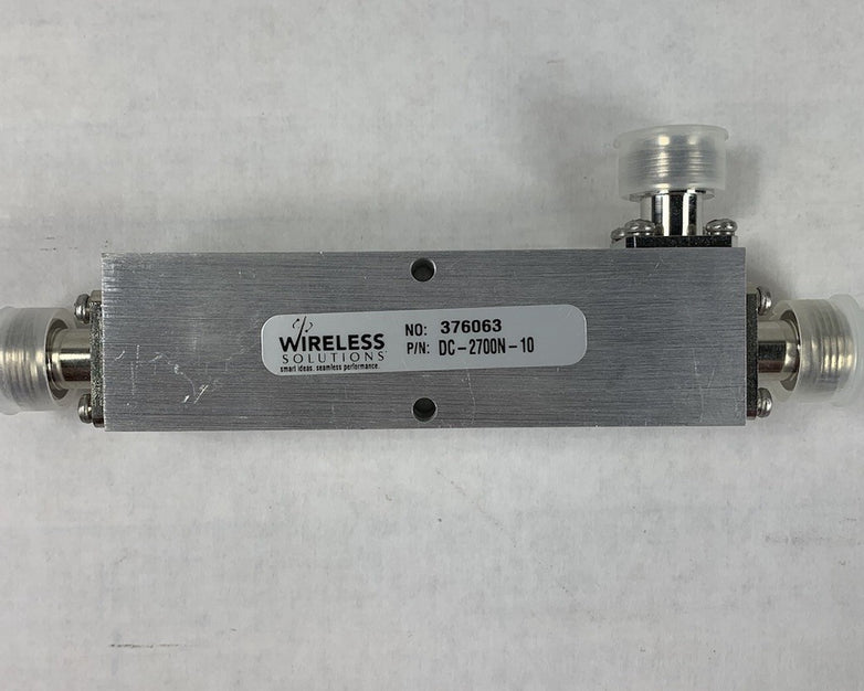 Wireless Solutions DC-2700N-10 10dB Directional Coupler