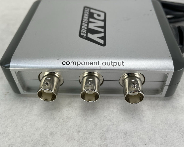 PNY Technologies 91004686A HDTV Video Adapter Breakout Box Untested