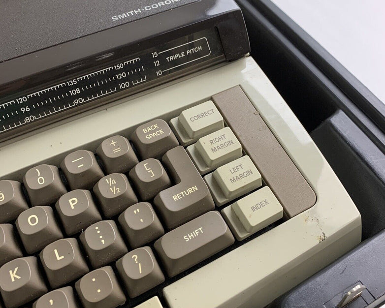 Vintage Smith Corona Memory Correct III Typewriter Types Slowly Parts and Repair
